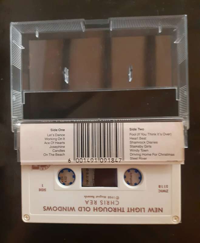 Chris Rea - New Light Through Old Windows Cassette Tape