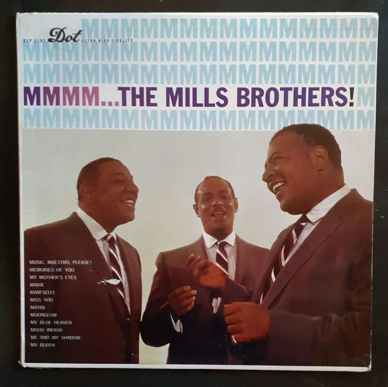 The Mills Brothers - Mmmm ... The Mills Brothers LP Vinyl Record - USA Pressing