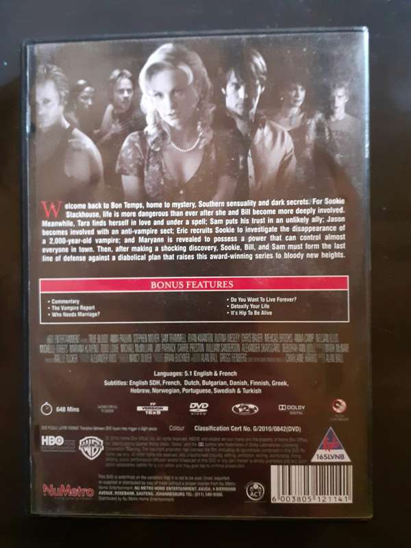 True Blood - The Complete Second Season (5 DVD Set)