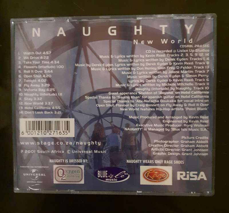 Naughty - New World (CD)