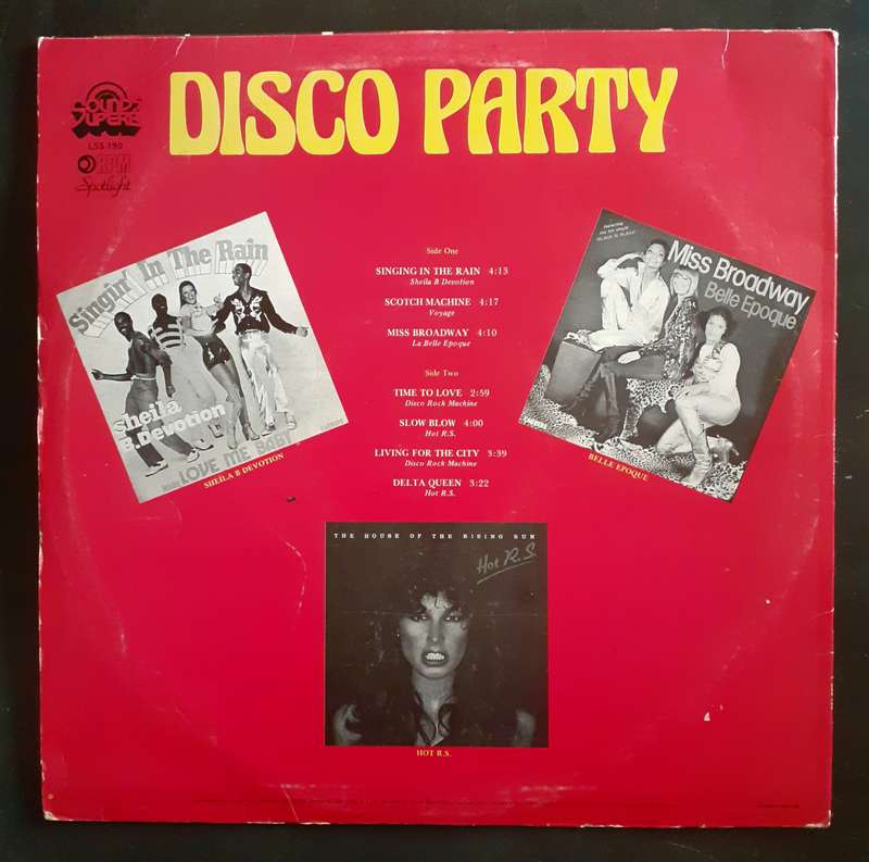 Disco Party LP Vinyl Record
