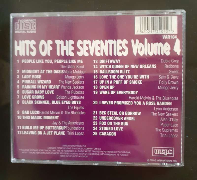 Hits of The 70s Vol.4 (CD)