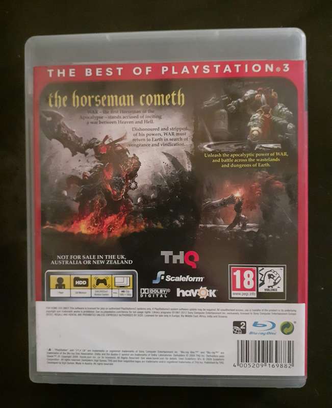 Darksiders PS3 Game