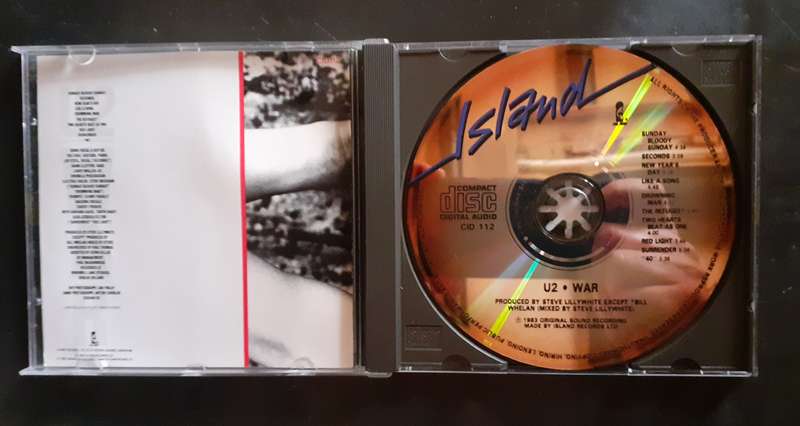 U2 - War (CD) - UK Edition