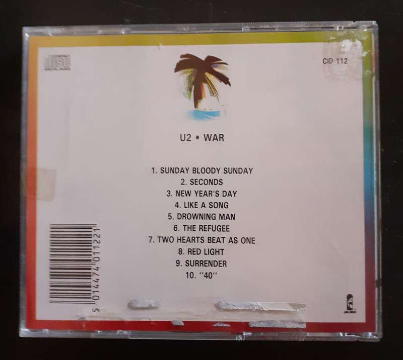 U2 - War (CD) - UK Edition