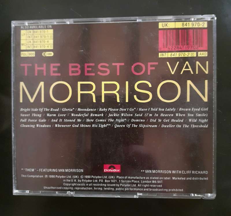 The Best of Van Morrison (CD) - UK Edition