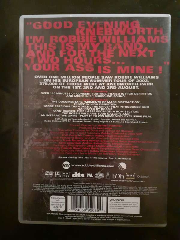 Robbie Williams - What We Did Last Summer (2 DVD Set)