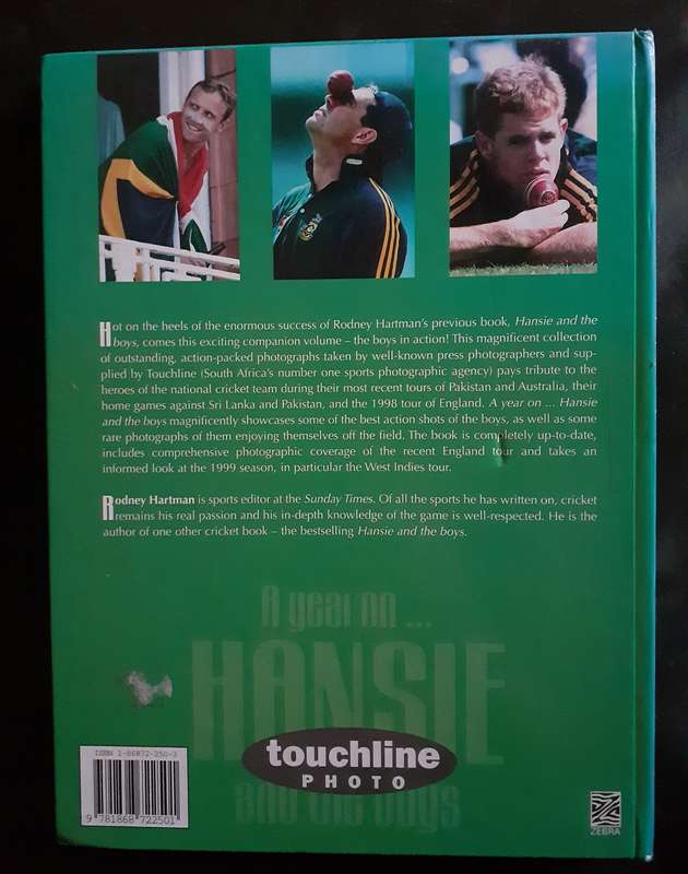 A Year on Hansie & The Boys by Rodney Hartman (Hardcover)