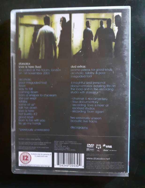 Starsailor - Love Is Here (Live) (DVD)