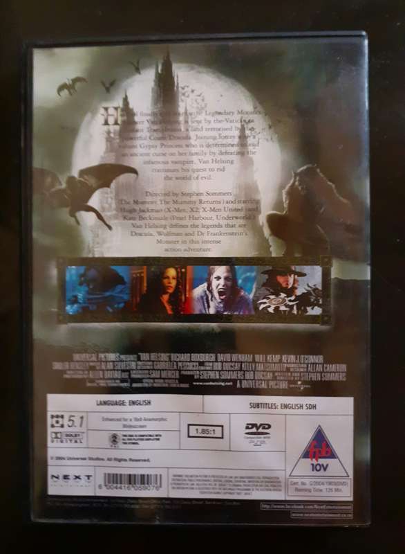 Van Helsing - Hugh Jackman & Kate Beckinsale (DVD)