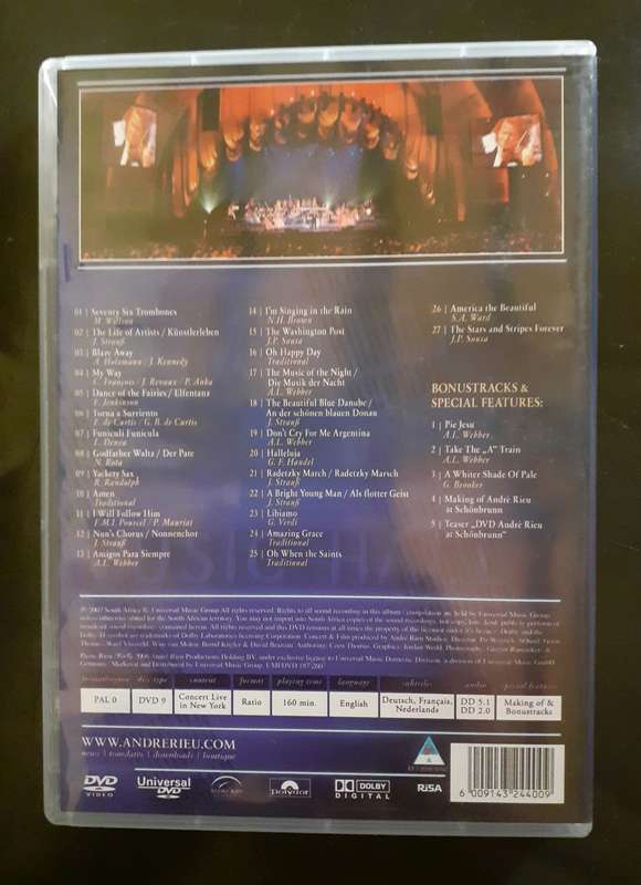Andre Rieu - New York Memories (DVD)