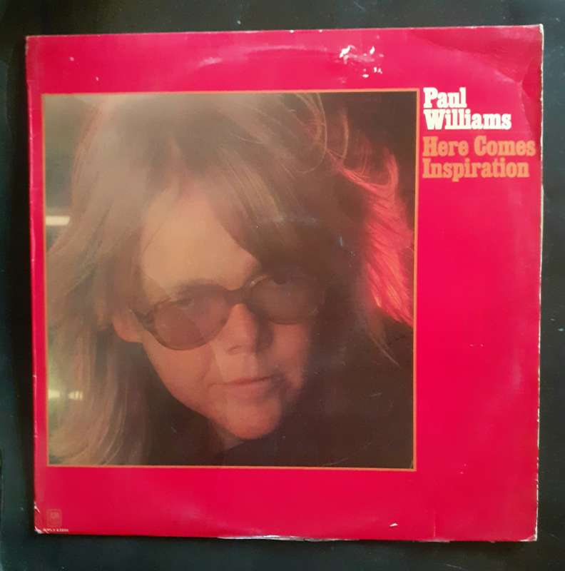 Paul Williams - Here Comes Inspiration LP Vinyl Record