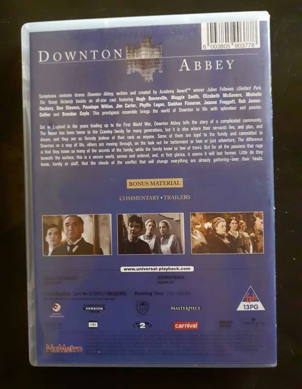 Downton Abbey Season 1 (3 DVD Set)