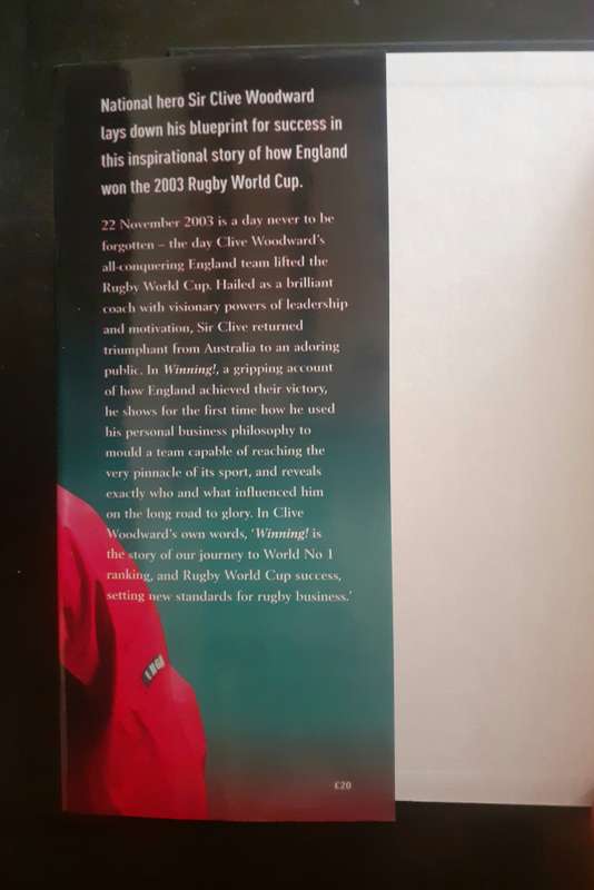 Clive Woodward - Winning! (Hardcover)