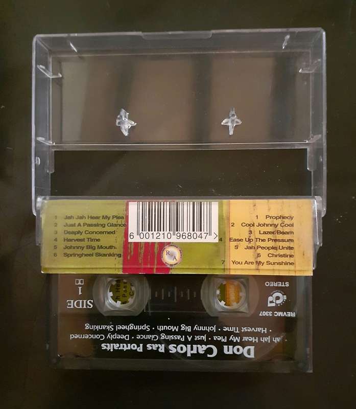 Don Carlos - RAS Portraits Cassette Tape