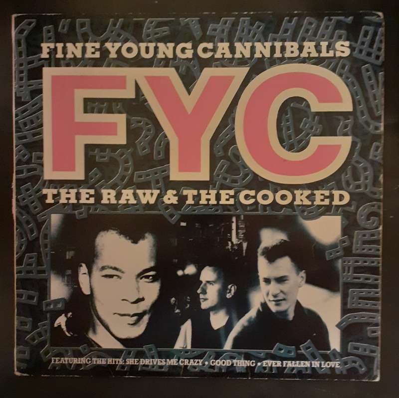 Fine Young Cannibals - The Raw & The Cooked LP Vinyl Record