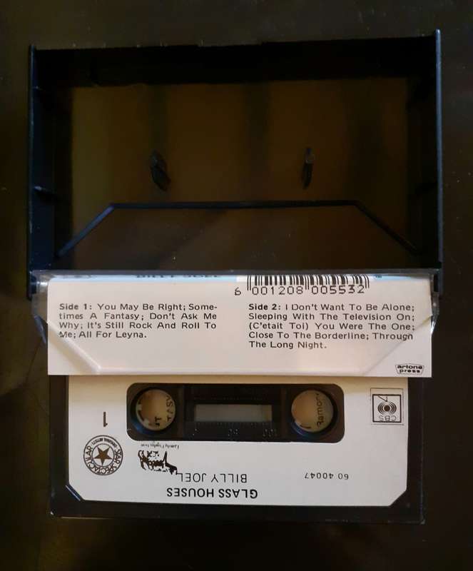 Billy Joel - Glass Houses Cassette Tape