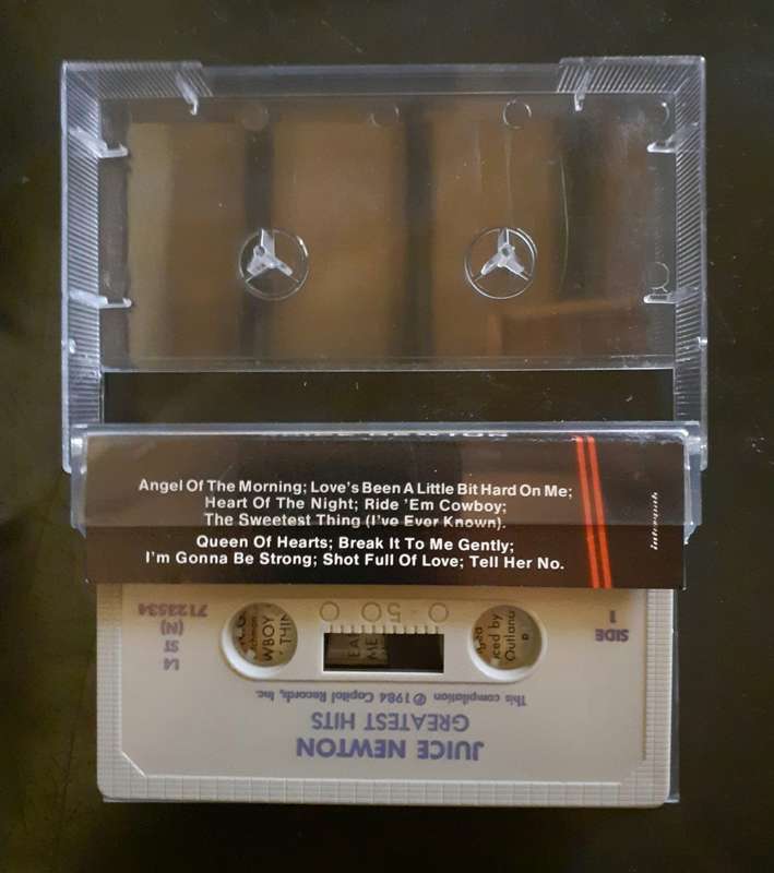 Juice Newton Greatest Hits Cassette Tape