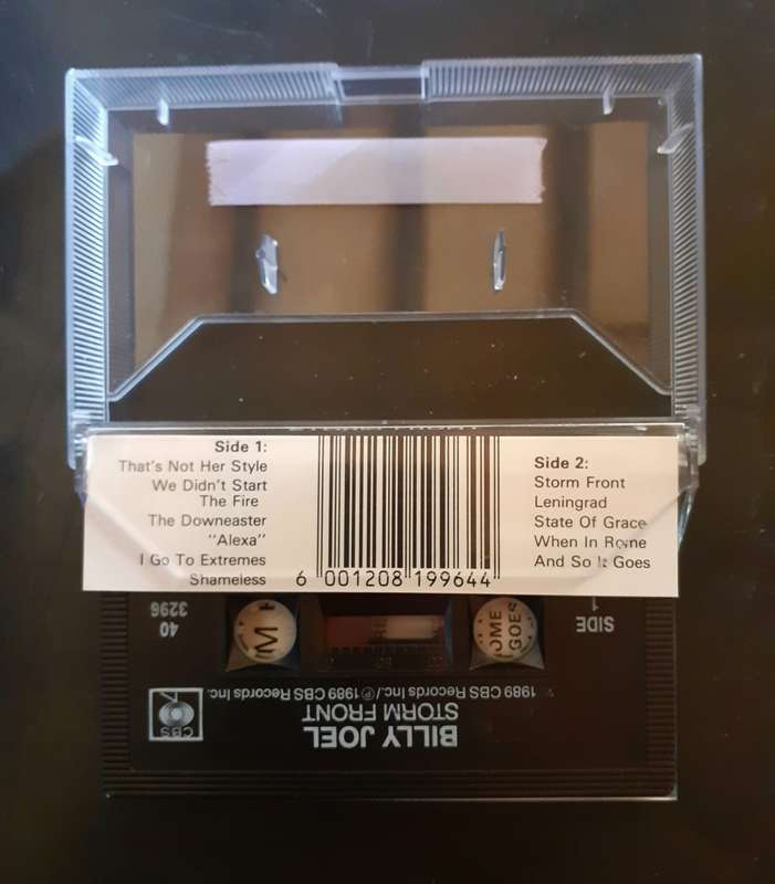 Billy Joel - Storm Front Cassette Tape