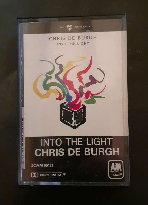 Chris de Burgh - Into The Light Cassette Tape