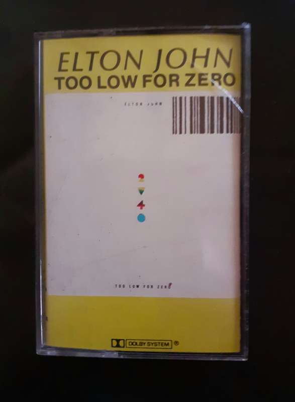 Elton John - Too Low For Zero Cassette Tape
