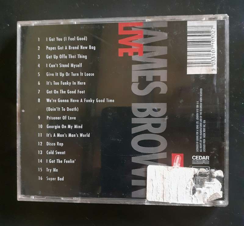 James Brown - Live (CD)