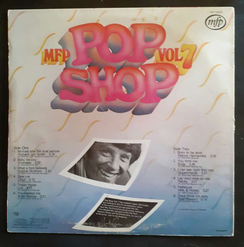 Pop Shop Vol.7 LP Vinyl Record