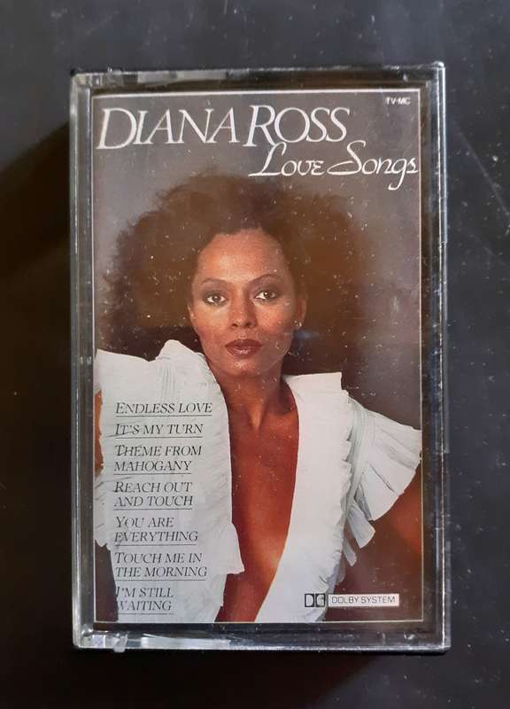 Diana Ross - Love Songs Cassette Tape