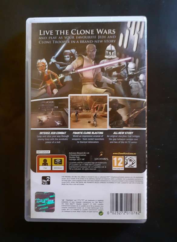 Star Wars : The Clone Wars - Republic Heroes PSP Game