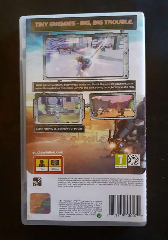 Ratchet & Clank - Size Matters PSP Game