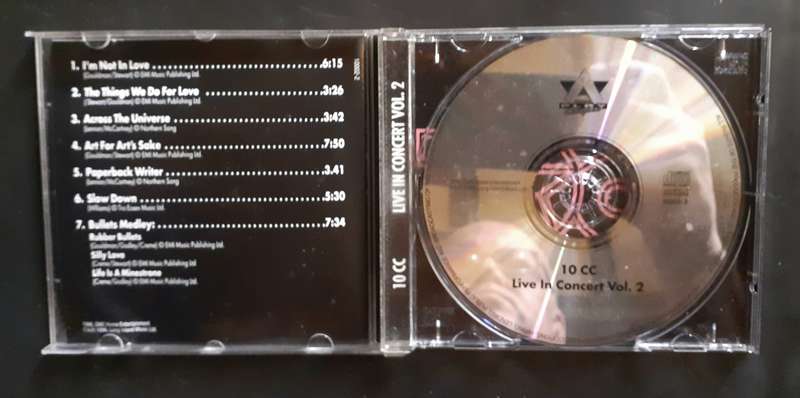 10cc Live in Concert Vol.2 (CD)
