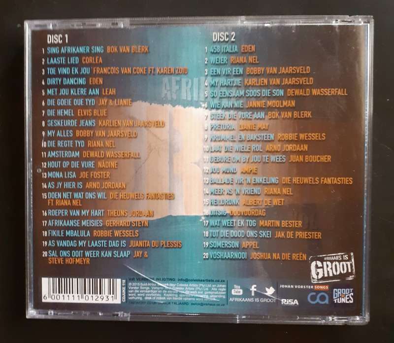 Afrikaans Is Groot Vol.8 (2 CD Set)