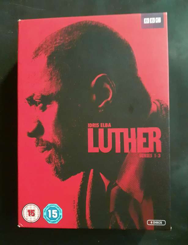 Luther - Idris Elba Series 1-3 Box Set (6 DVD Set)