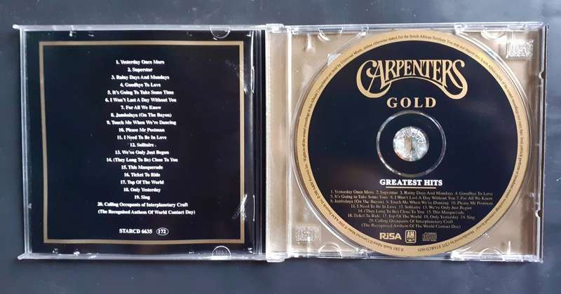 Carpenters - Gold - Greatest Hits (CD)