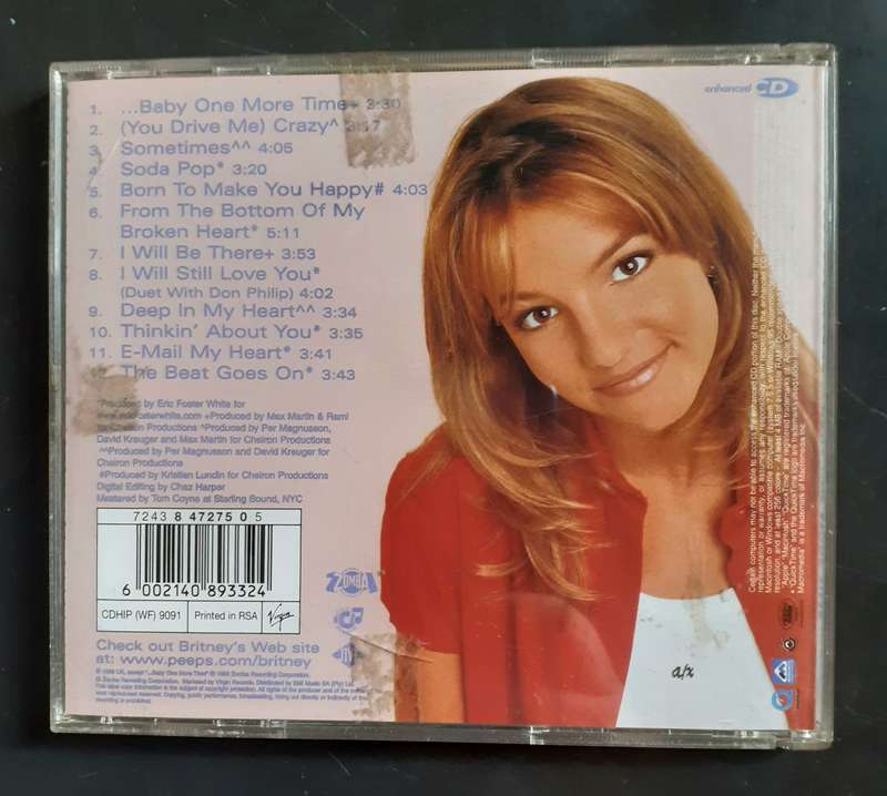 Britney Spears - ...baby one more time (CD)