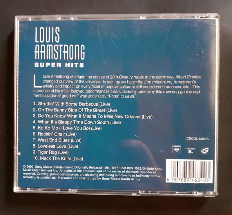 Louis Armstrong - Super Hits (CD)