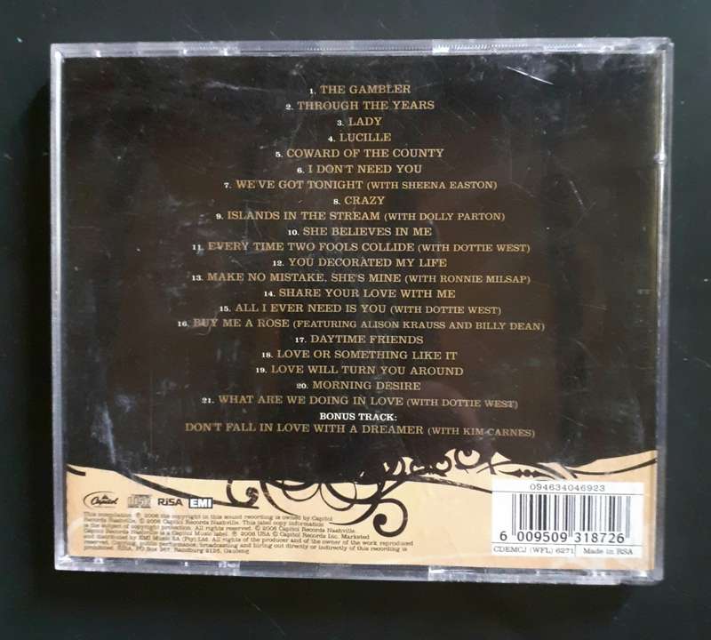 Kenny Rogers - 21 Number Ones  (CD)