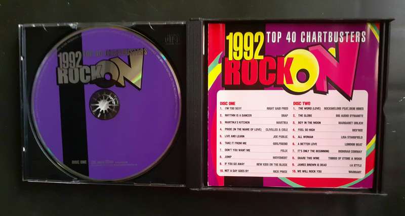 1992 Rock On - Top 40 Chartbusters  (2 CD Set)