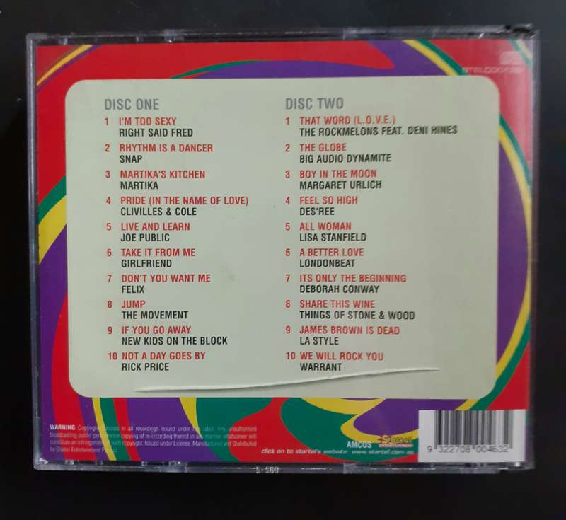 1992 Rock On - Top 40 Chartbusters  (2 CD Set)