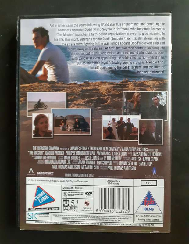 The Master - Joaquin Phoenix & Philip Seymour Hoffman (DVD)