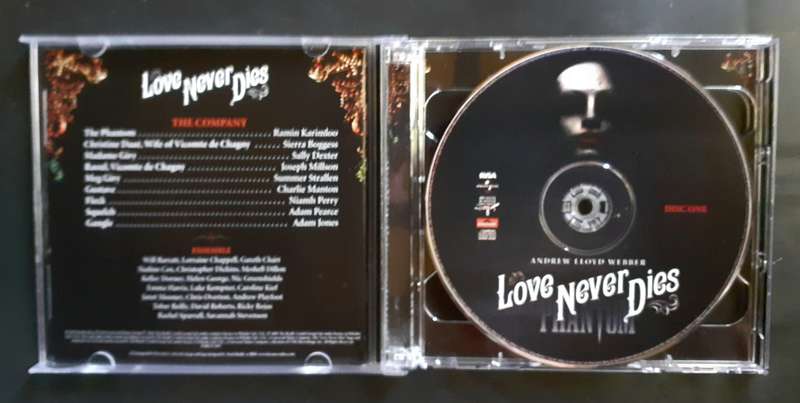 Andrew Lloyd Webber - Love Never Dies (2 CD Set)