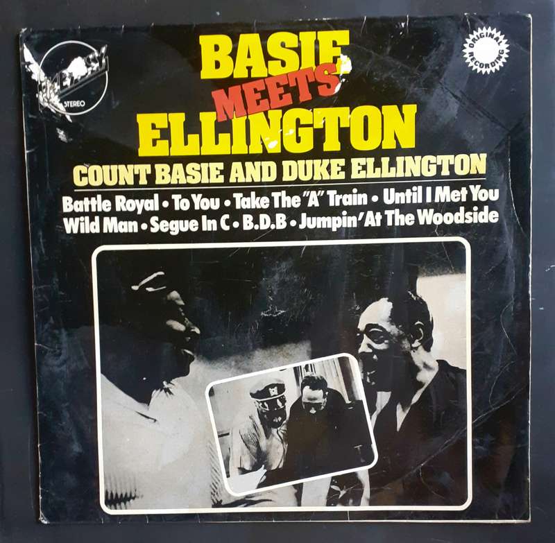 Count Basie and Duke Ellington - Basie Meets Ellington LP Vinyl Record