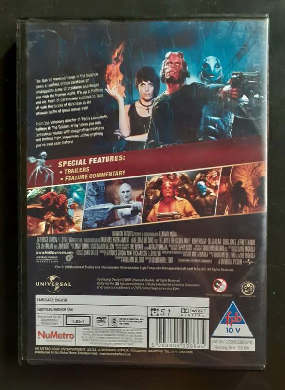 Hellboy - The Golden Army (DVD)