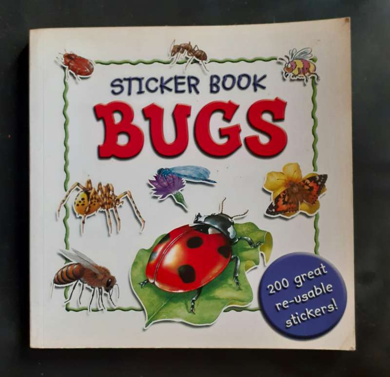 Bugs: Sticker Book - 200 Re-Usable Stickers!