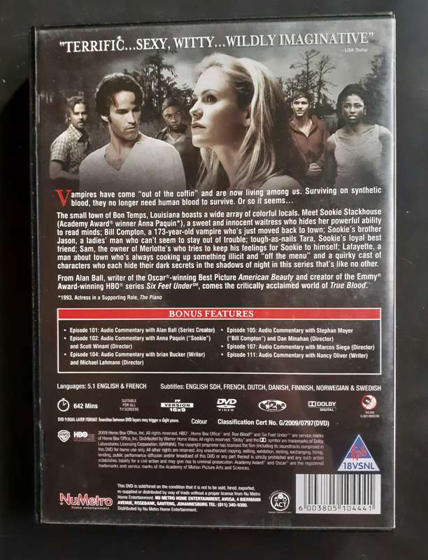 True Blood - The Complete First Season (5 DVD Set)