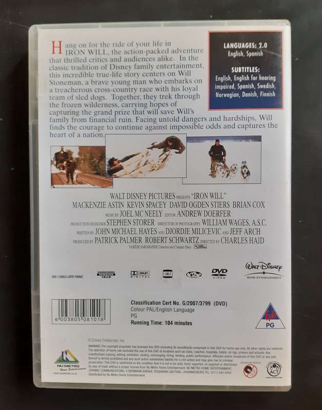 Iron Will (DVD)