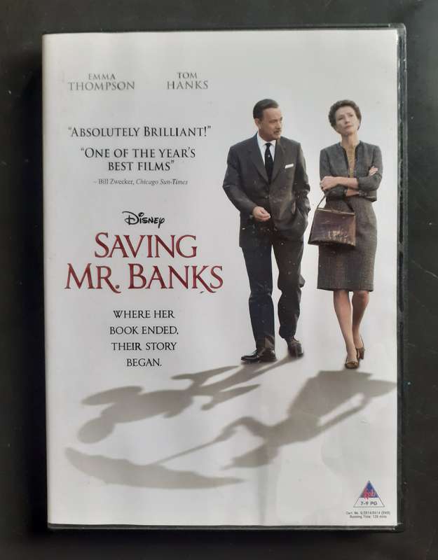 Saving Mr. Banks - Emma Thompson & Tom Hanks (DVD)