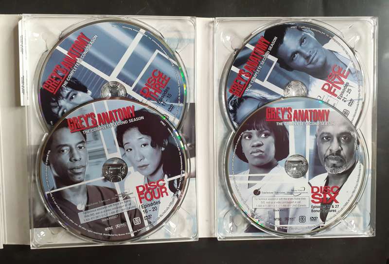 Grey's Anatomy - The Complete Second Series (6 DVD Set)