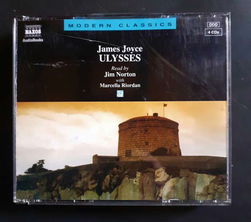 Ulysses by  James Joyce Read by Jim Norton with Marcella Riordan - Audio Book (4 CD Set)