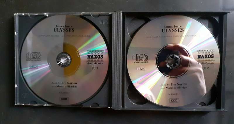 Ulysses by  James Joyce Read by Jim Norton with Marcella Riordan - Audio Book (4 CD Set)